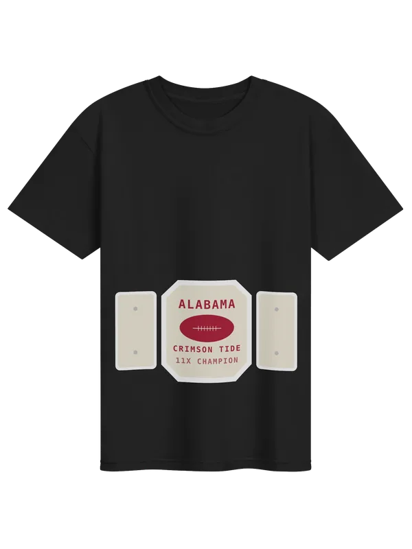 Alabama Championship Belt Wrestling Tee