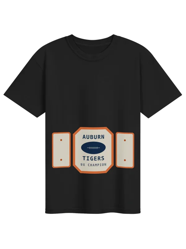 Auburn Championship Belt Wrestling Tee