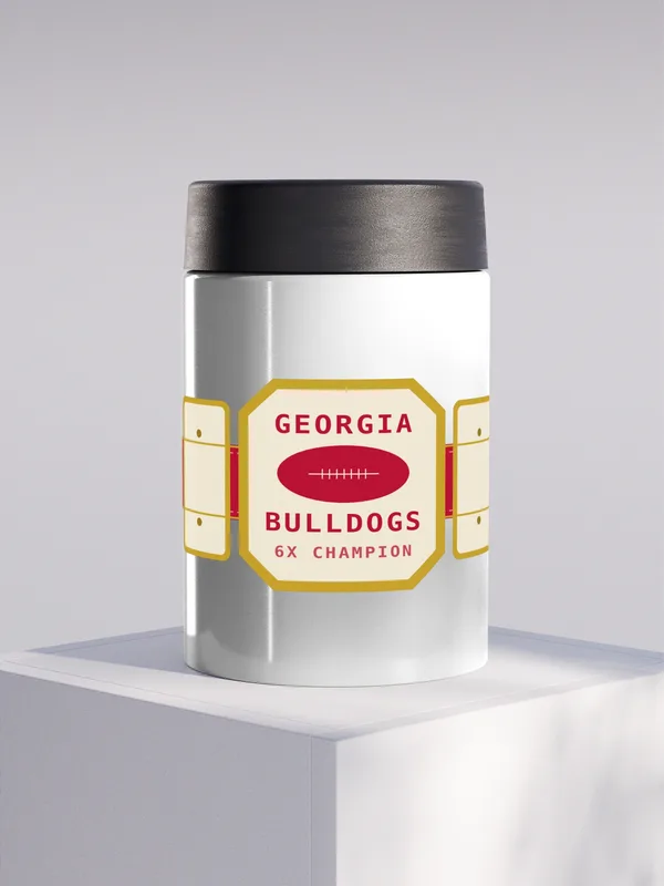 Georgia Championship Belt Koozie