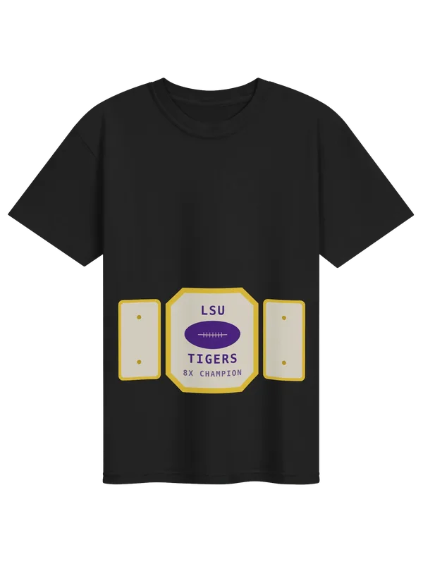 LSU Championship Belt Wrestling Tee