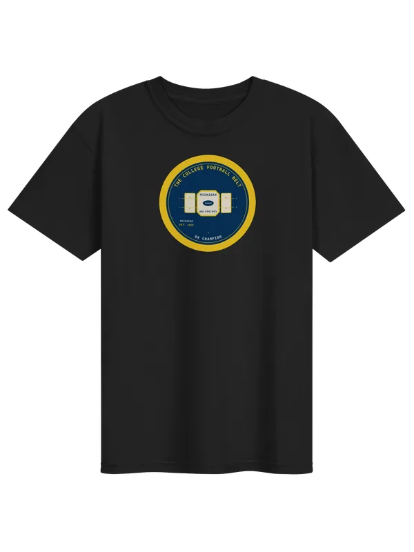 Michigan Championship Belt Tee