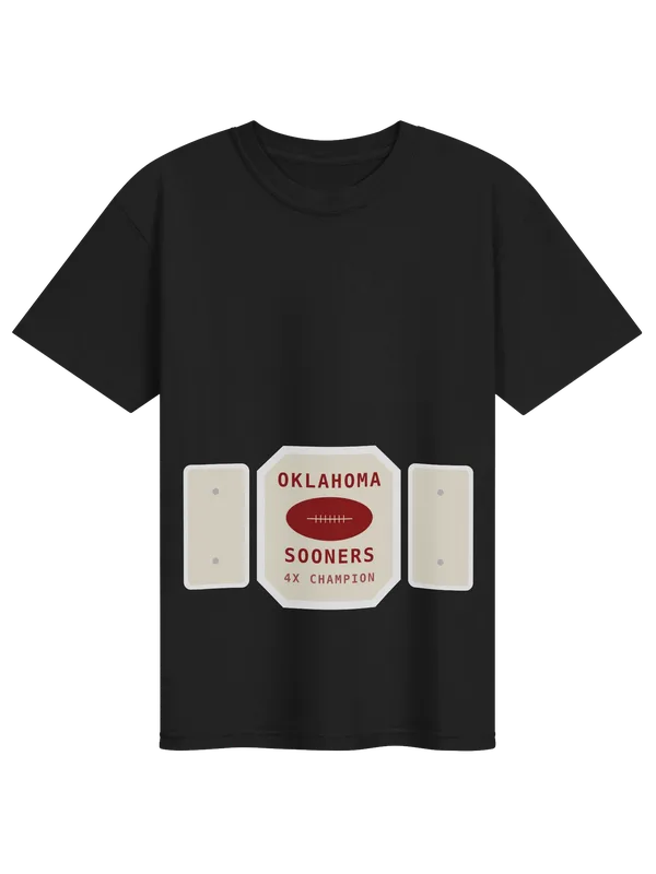Oklahoma Championship Belt Wrestling Tee