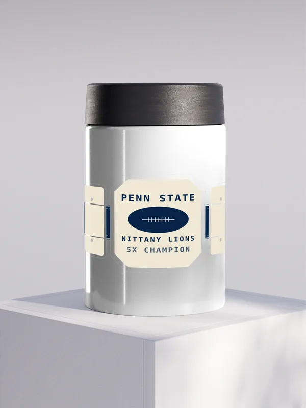 Penn State Championship Belt Koozie