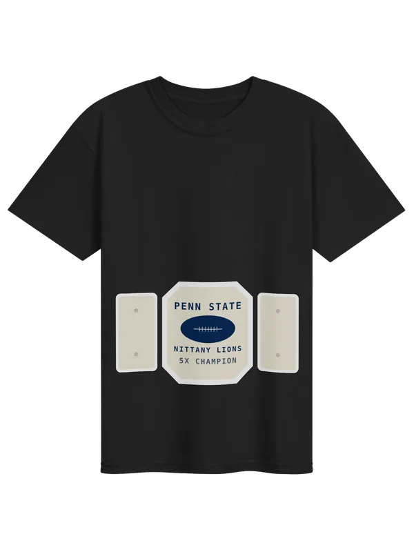 Penn State Championship Belt Wrestling Tee
