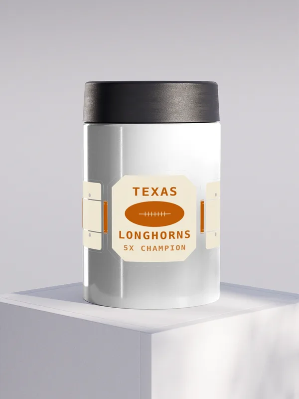 Texas Championship Belt Koozie